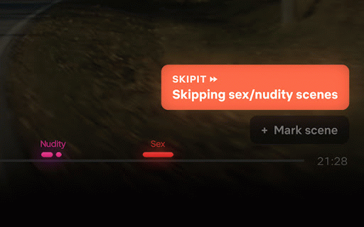Skipit - Skip Inappropriate Scenes on Netflix :: Skip nudity, sex, and gore scenes on Netflix movies and TV shows automatically.