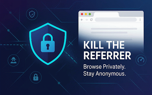 Kill The Referrer :: Removes HTTP referrer information when clicking on links and cleans tracking parameters from URLs