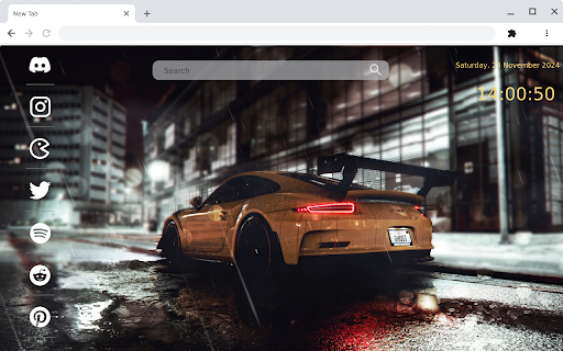 Porsche GT3RS in Rain - Power Meets Precision! :: Experience the thrill of the Porsche GT3RS as it dominates the rain-soaked roads with unmatched power and style!