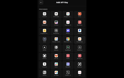 API Locker :: Store, organize & auto-suggest API keys in Chrome. AES-256 encrypted. Smart site detection. Your keys never leave your device.