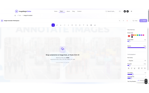 ImageMagix Annotator :: Capture any web page and instantly annotate it using ImageMagix.