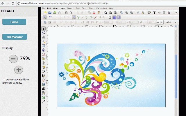 extract image to vector inkscape