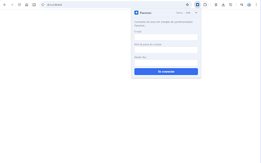 Passman :: Gestionnaire de mots de passe Passman - compagnon de l'application.