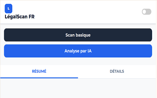 LégalScan :: Analyse intelligente des conditions générales et contrats grâce à l'IA