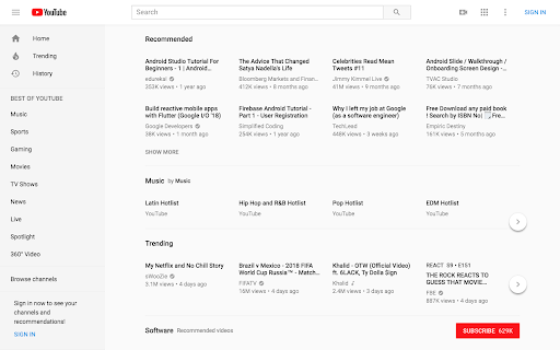 Audio Only for YouTube :: Hide Contents for Audio Only on YouTube