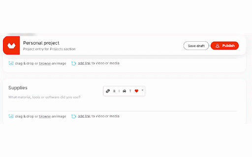 Domestika Toolbox by Rod Lovell :: This extension is a post editing tool for Domestika. It facilitates the creation of your posts by enabling you to insert…