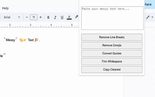 Text Cleaner & Formatter :: Clean up and format messy text with one click.