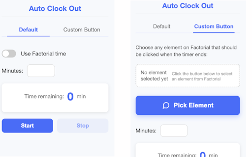 Auto Clock Out for Factorial :: Auto Clock Out for Factorial is an extension specifically designed for Factorial platform users who want to automate their…