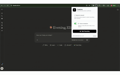 Capture :: Turn any workflow into a step-by-step guide