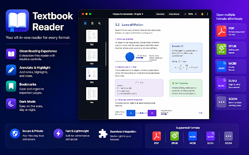 OmniReader — EPUB, PDF, CBZ & DjVu :: All-in-one offline reader for EPUB, PDF, comics (CBZ/CBR), FB2 & DjVu. No uploads, no tracking.