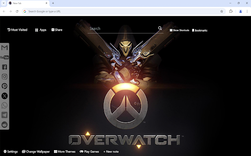 Overwatch Wallpaper :: Overwatch Wallpaper turn new tab to custom HD Overwatch background. Overwatch wallpaper theme for fans.