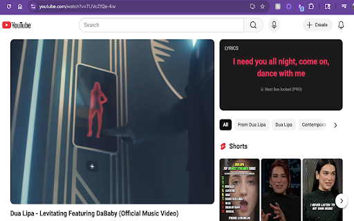 YouTube Karaoke & Lyrics :: Remove vocals from YouTube music videos and see synced lyrics in real-time.