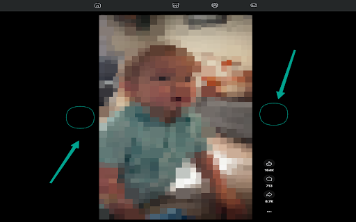 Hide Facebook Reels Buttons :: Hides the Next and Previous buttons on Facebook Reels.