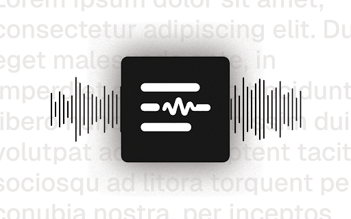 Article Reader :: Reads the main content of articles aloud.