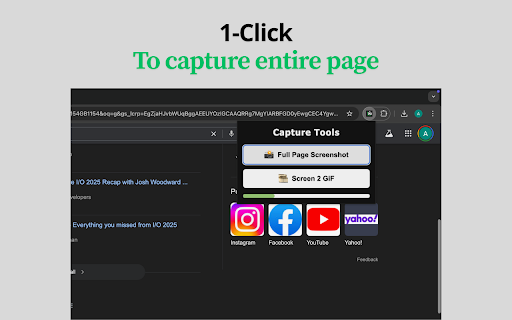Full Page Capture :: Full Page Capture is a fast, reliable Chrome extension designed for effortless full-page captures — no distractions, no ads, and…