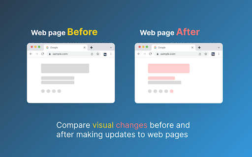 UI Testing Inspector :: Compare visual changes before and after making updates to web pages with detailed diff reports and DOM analysis.