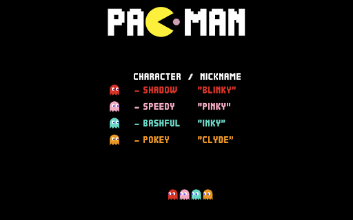 Original Pacman :: Play the classic Original Pacman in your browser. Click the icon to start.