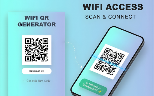 Wi-Fi QR Generator :: Generate a QR code for your Wi-Fi network instantly.