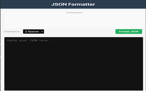 JSON Formatter Extension :: Format and beautify JSON data similar to jsonformatter.org