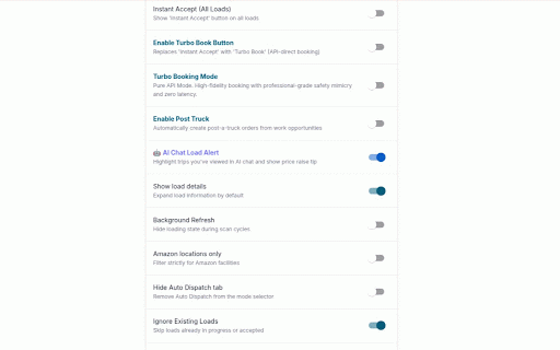 RelayPilot — Smart Load Automation for Amazon Relay :: RelayPilot: AI-powered load monitoring, smart auto-dispatch, and Telegram alerts for Amazon Relay. Turbo Book, sync & match rules.