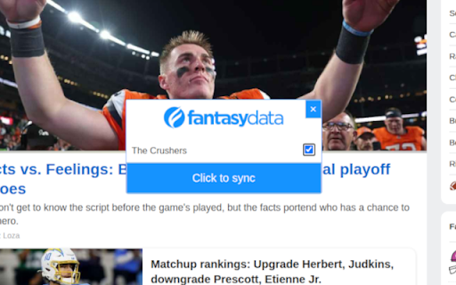 FantasyData :: FantasyData - Extension