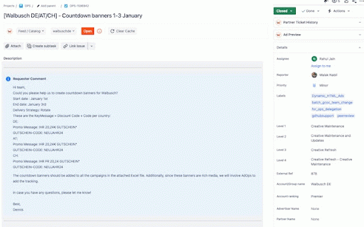 Watson v3 - BETA :: Wizard Assistant Tool for Technical Solution Operations & Needs