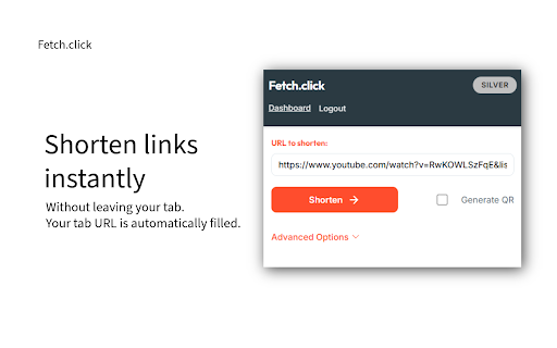 Fetch.click URL Shortener :: Quickly shorten URLs from any webpage with Fetch.click's powerful URL shortening, management & analytics platform.