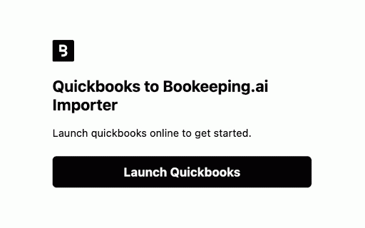 Quickbooks to Bookeeping.ai data importer :: Migrate quickbooks data to Bookeeping.ai in one click
