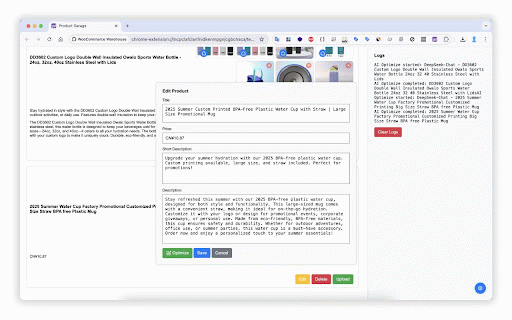 WooCommerce Warehouse :: Upload products from any website to your WooCommerce store
