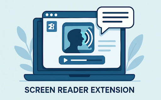Accessibility Screen Reader :: A comprehensive screen reader extension for web accessibility with voice navigation and on-screen text display