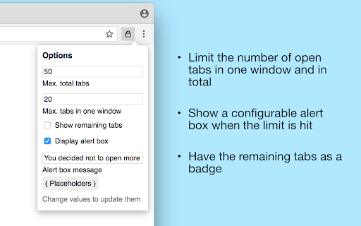 The Tab Limiter :: Limit the number of open tabs – in total and per window