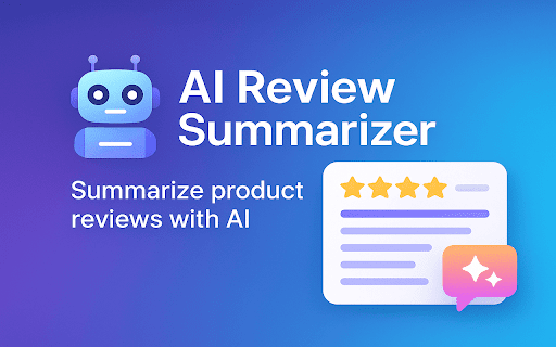 AI Review Summarizer :: Instantly summarize product reviews with AI
