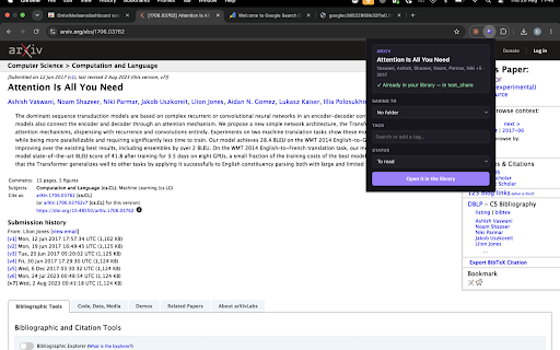 My Latent Library :: Save the paper you are reading straight into your library.