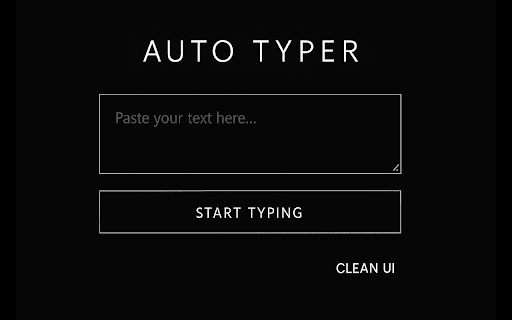 Auto Typer :: Google Docs auto typer with ChatGPT full sentence rewrites. Works in the background so you can switch tabs freely.