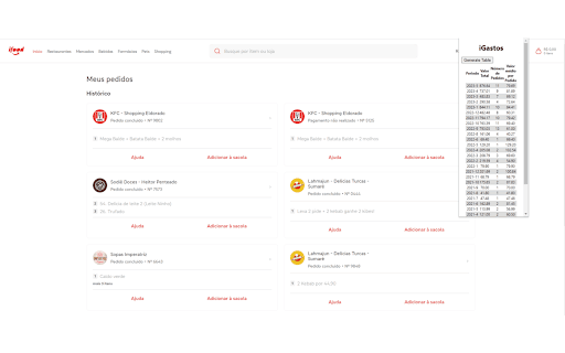 iGastos :: Tracking you spend on Delivery.