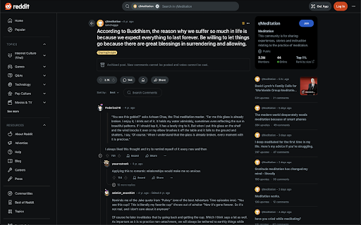 Reddit Auto Show More Comments :: Automatically expands and reveals default-collapsed and hidden Reddit comments for you.