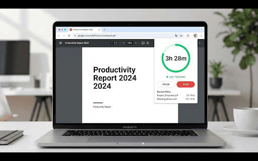 FlowTrakka - Document Focus Tracker :: FlowTrakka automatically tracks focused time across PDFs, slides, docs, and sheets in Chrome.