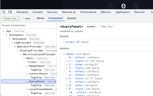 React + State Inspector :: Inspect React (v15+) components visually and view/edit Redux and React Query state live from a DevTools panel.