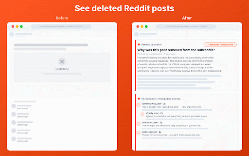 See Deleted Reddit Posts :: Instantly see deleted reddit posts and removed comments. View reddit archive content, find and undelete threads