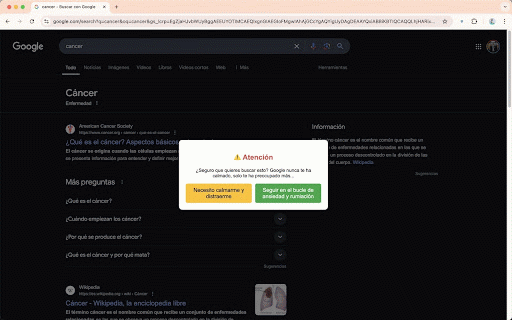 MindShield :: Reduce las búsquedas compulsivas relacionadas con la hipocondría y la ansiedad.
