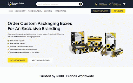 Premium Custom Boxes :: Looking for premium, food-safe, and fully customized packaging? Tell us your requirements and get a quick quote today!
