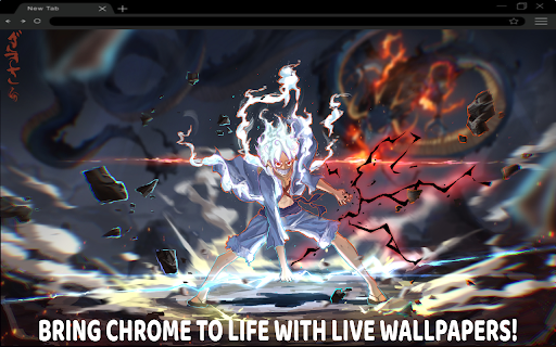 Monkey D. Luffy Live Wallpaper :: Set sail with Luffy—Monkey D. Luffy powers up your new tab! 🏴☠️🔥