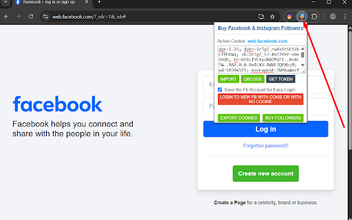 smmrug.com | Get Cookie Tool :: Easily import and export Facebook cookie sessions for seamless account management.