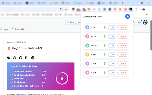 New Countdown Timer :: Powerful browser countdown timer
