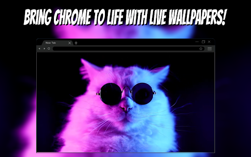 Jazzy Cat Live Wallpaper New Tab :: Bring cool, jazzy vibes to your new tab with this stylish Jazzy Cat live wallpaper on Chrome.
