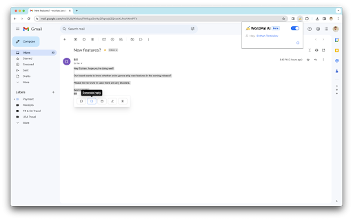 WordPal: AI-powered writing assistant :: Write better, faster, and with more confidence using WordPal.