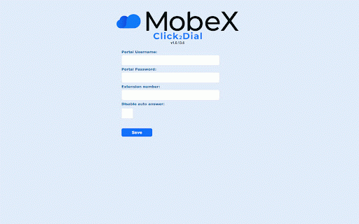 MobeX Click2Dial :: MobeX Click2Dial Chrome extension.