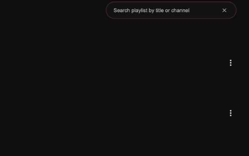 YouTube Playlist Search :: Search videos in your YouTube playlists