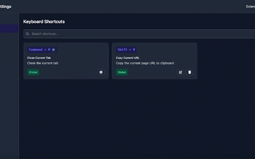 Quickeys - Custom Keyboard Shortcuts :: Create and configure custom keyboard shortcuts for your browser