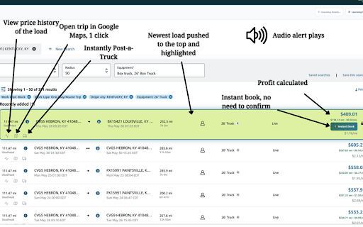 NudoIQ – Amazon Relay Auto Booker, Performance Disputer and Intelligence :: Auto-book Amazon Relay loads, dispute scorecards, driver pay statements, fleet dashboard & AI-powered lane rate intel.